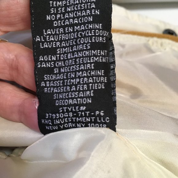 Calvin Klein Jeans Infant Tan Puffer Vest - Size 6/9 Mos - Picture 10 of 10